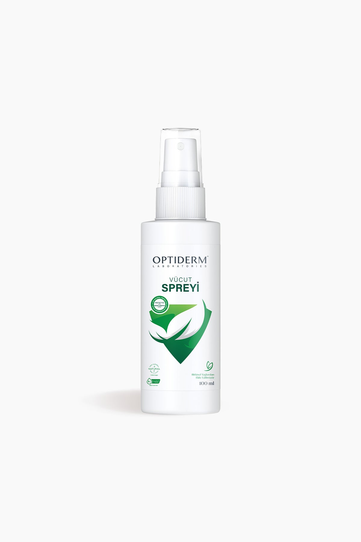Optiderm %100 Doğal Vücut Koruyucu Yetişkin Spreyi 100ML