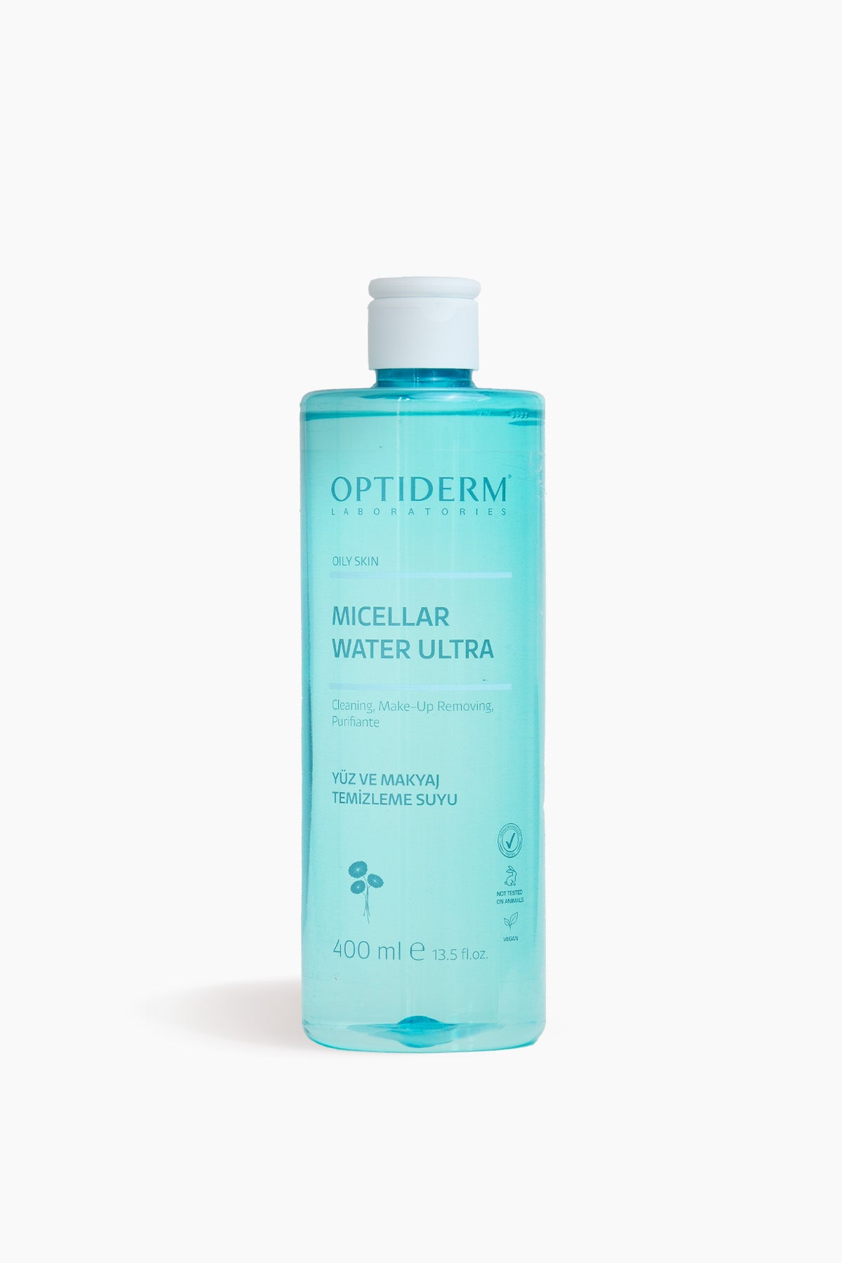 Optiderm Micellar Yüz ve Makyaj Temizleme Suyu 400 ml